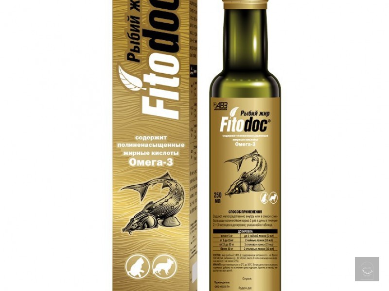 Dầu Cá Hồi FITODOC dành cho Mèo 